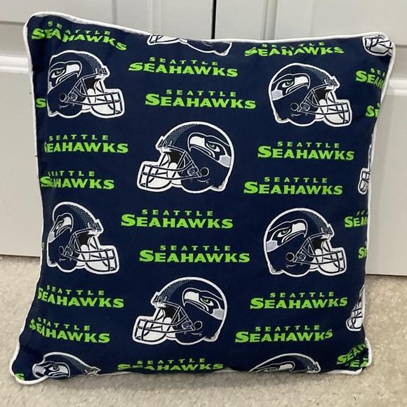 Handmade Seattle Seahawks Pillow - Picture 1 of 2